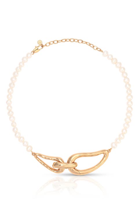 Molten Muse Freshwater Pearl Necklace