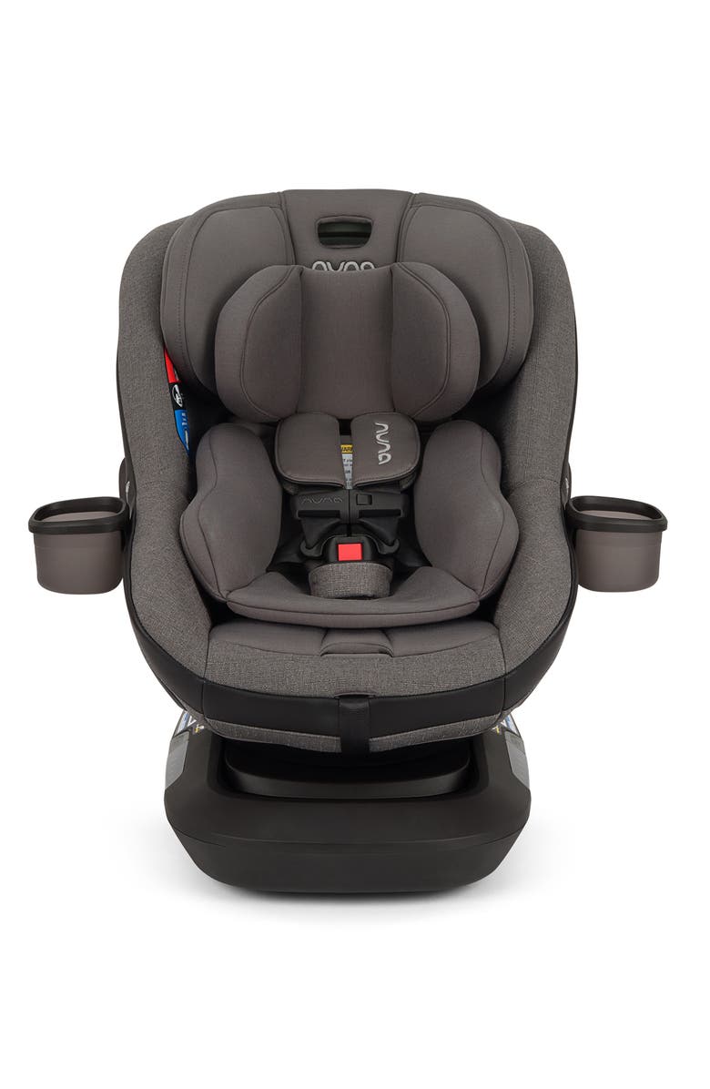 Nuna REV Max Rotating Infant Car Seat, Alternate, color, Pewter