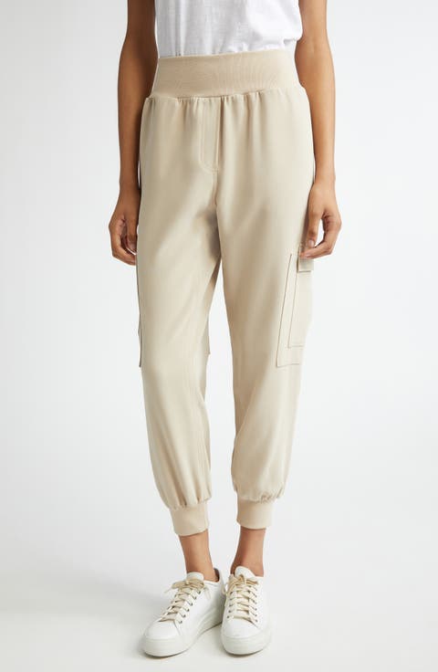 Giles Crepe Cargo Pants