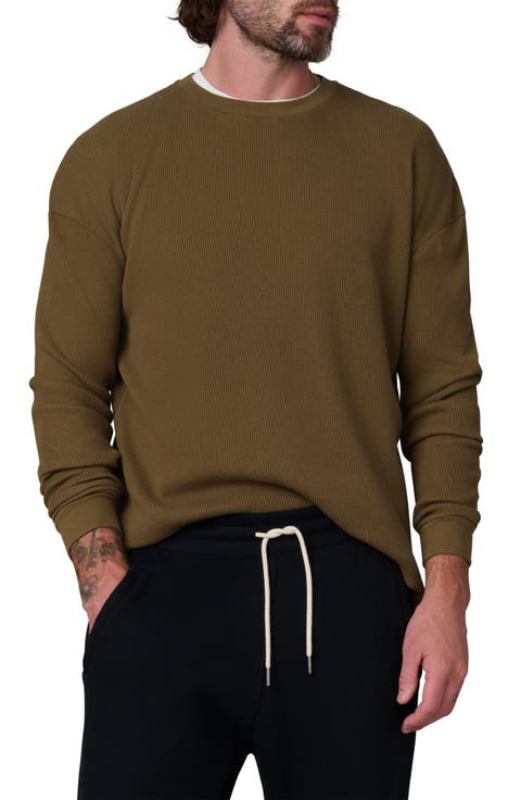 Waffle Monogram Long Sleeve T-Shirt