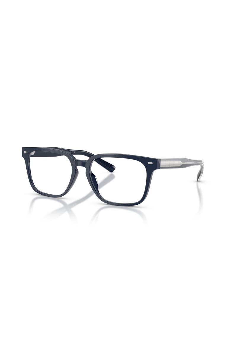 56mm Rectangle optical glasses, Main, color, Blue