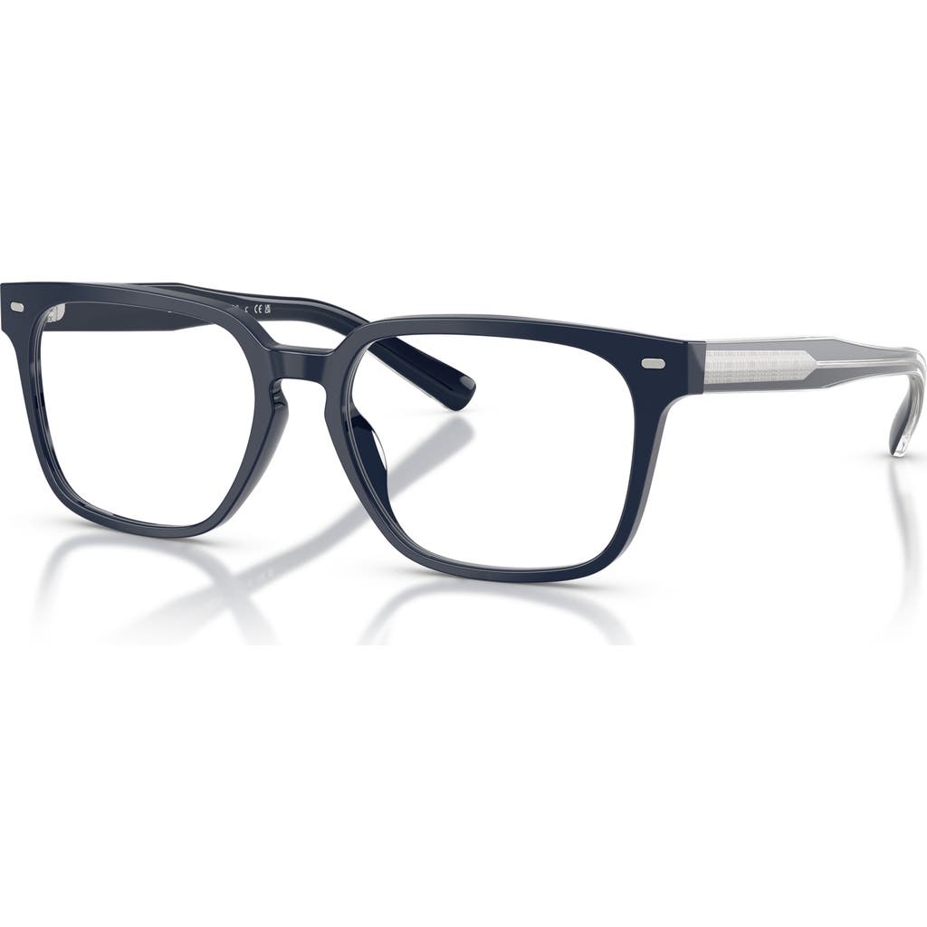 Brooks Brothers 56mm Rectangle optical glasses in Blue  product