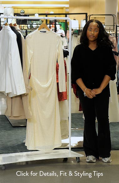 LIONESS Resolution Long Sleeve Maxi Dress (Women) | Nordstromrack