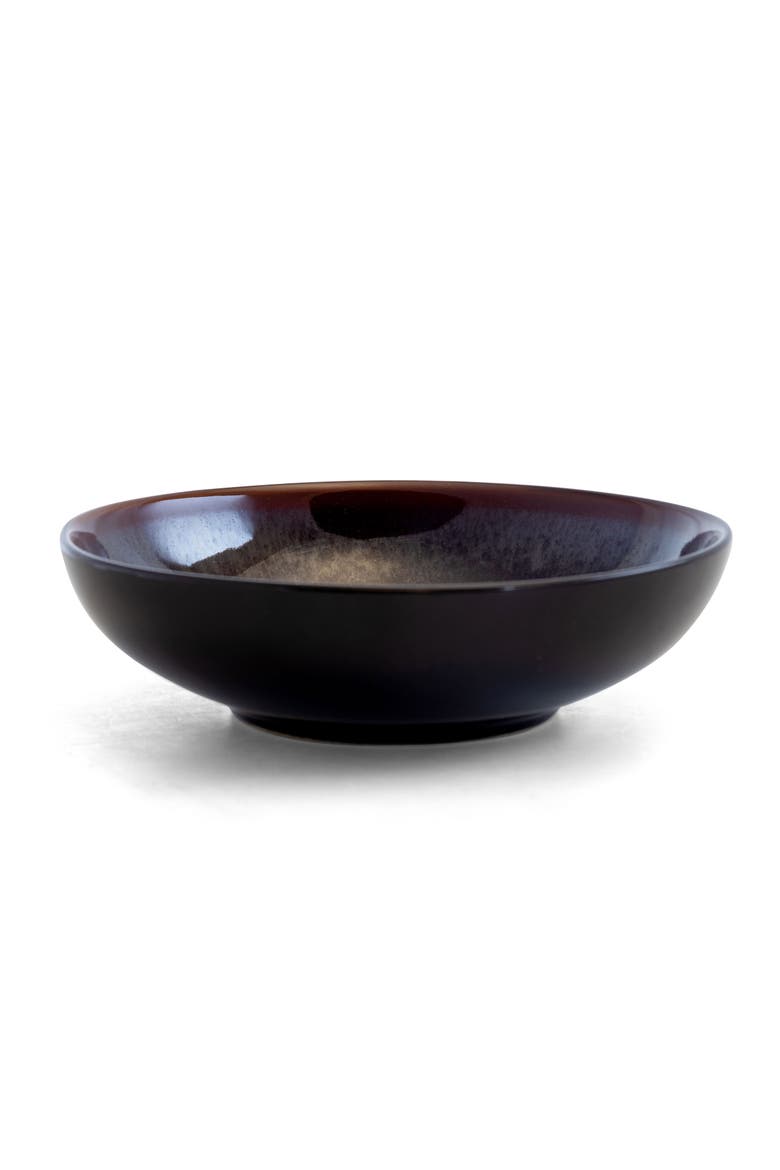 Midnight Beach 16 Piece Dinnerware Set, Alternate, color, Black