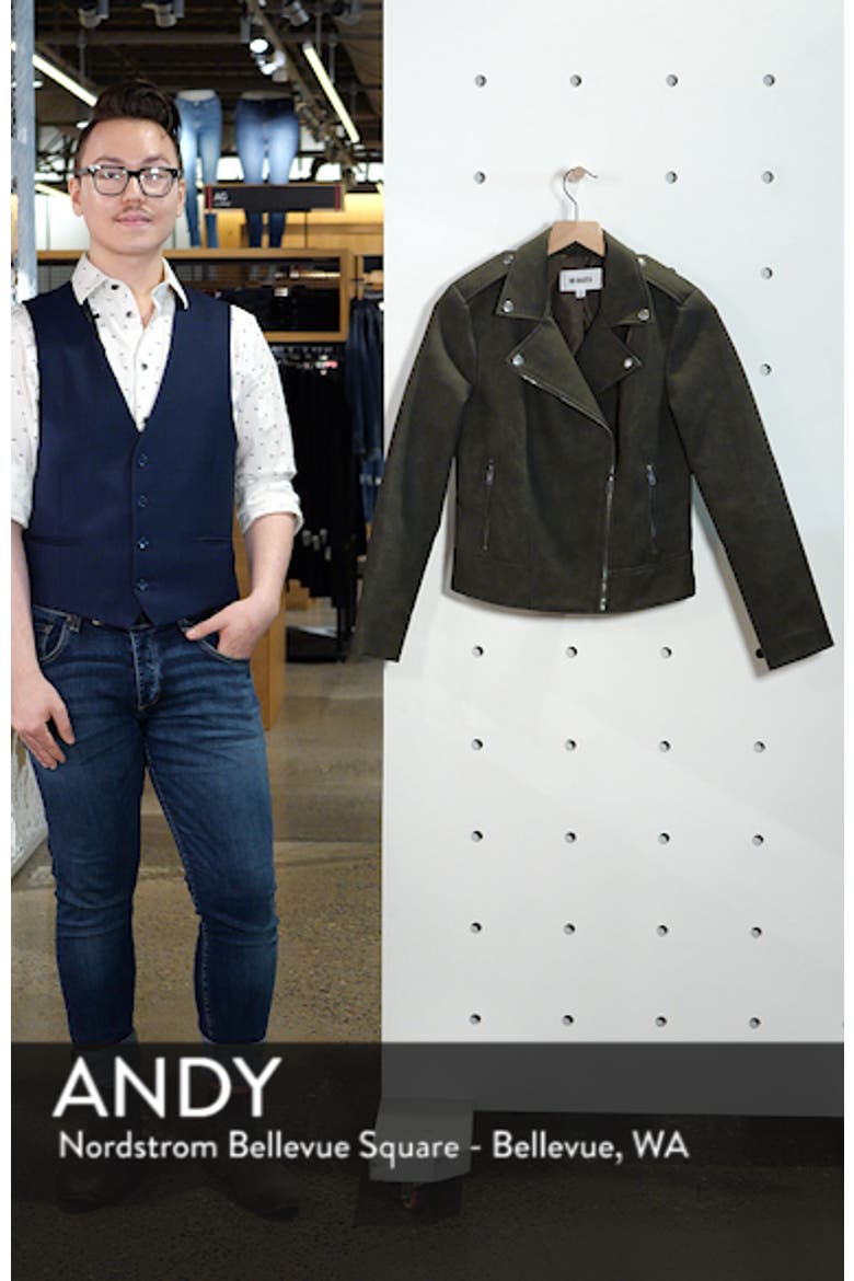 BB Dakota Easy Rider Faux Leather Moto Jacket video