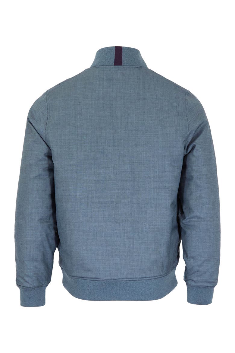 Jenkin Reversible Bomber Jacket, Alternate, color, Slate