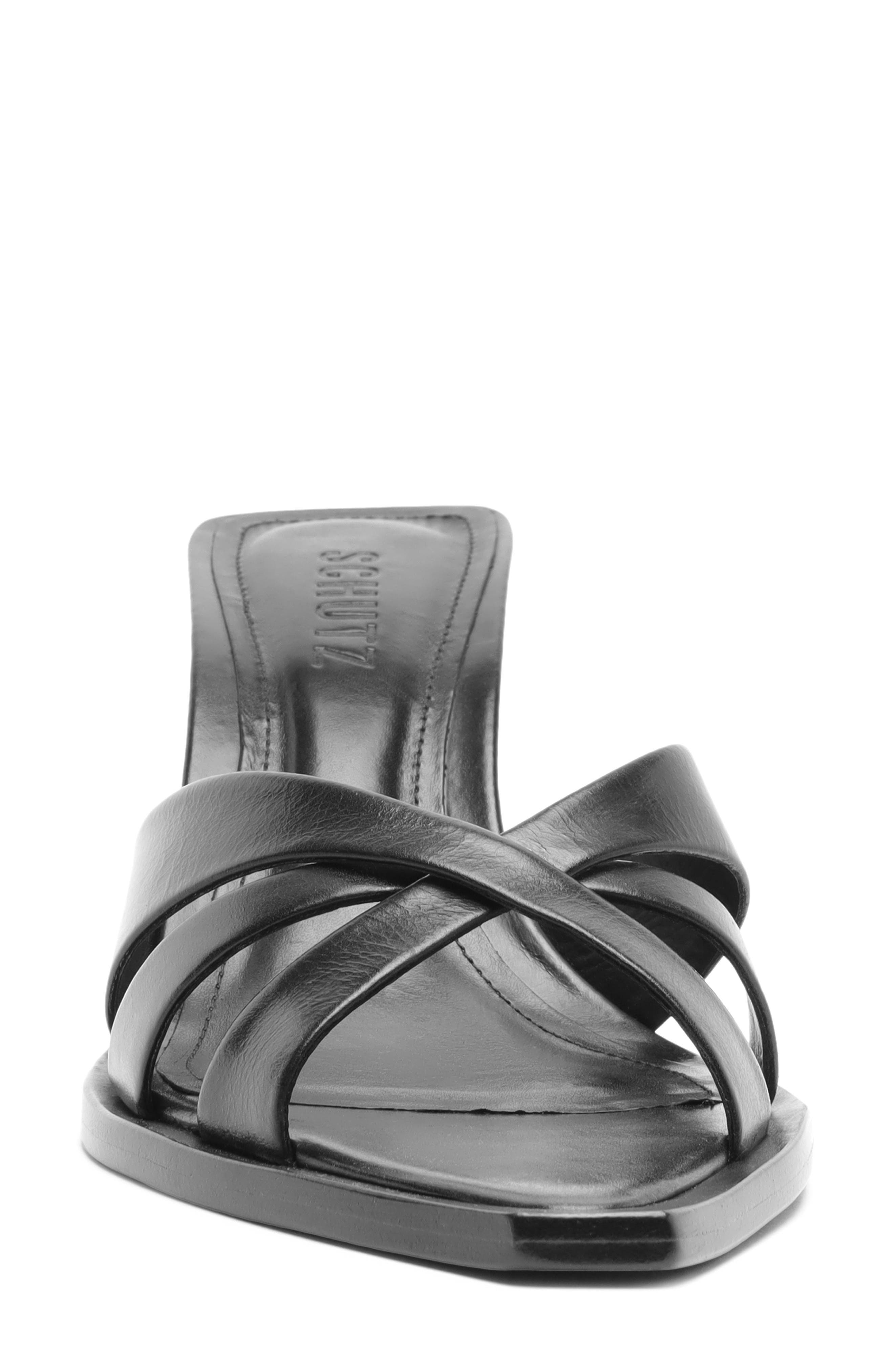 Schutz Keefa Leaf Mule, Alternate, color, 