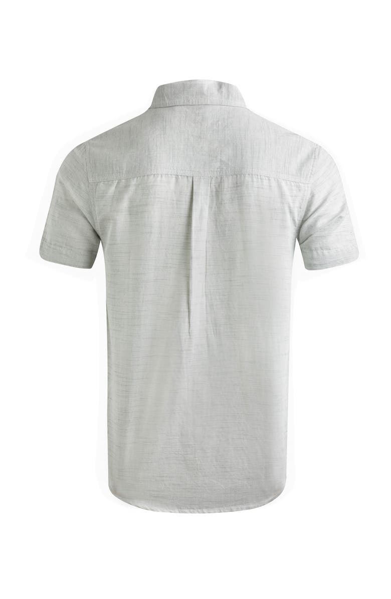 Weird Fish Washton Short Sleeve Shirt, Alternate, color, Army Green