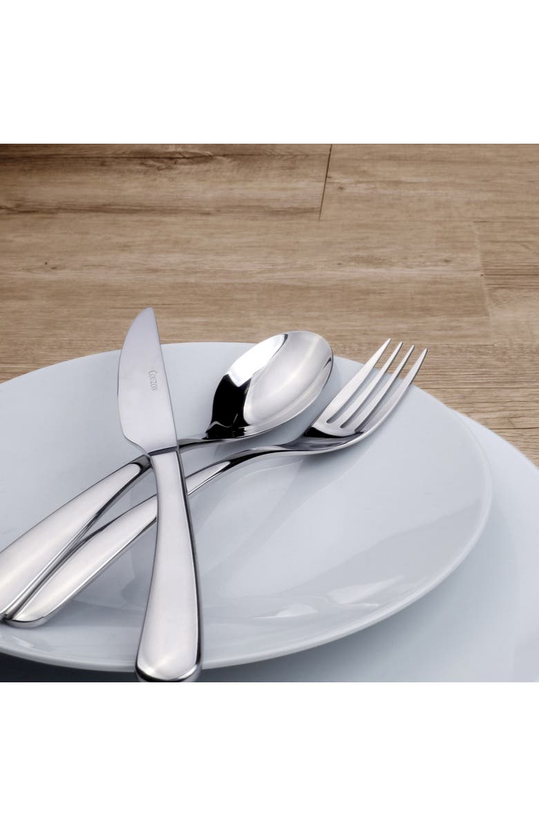 Couzon Haikou 5 Piece Place Setting, Alternate, color, Stainless Steel