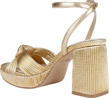 Tyler Ankle Strap Platform Sandal
