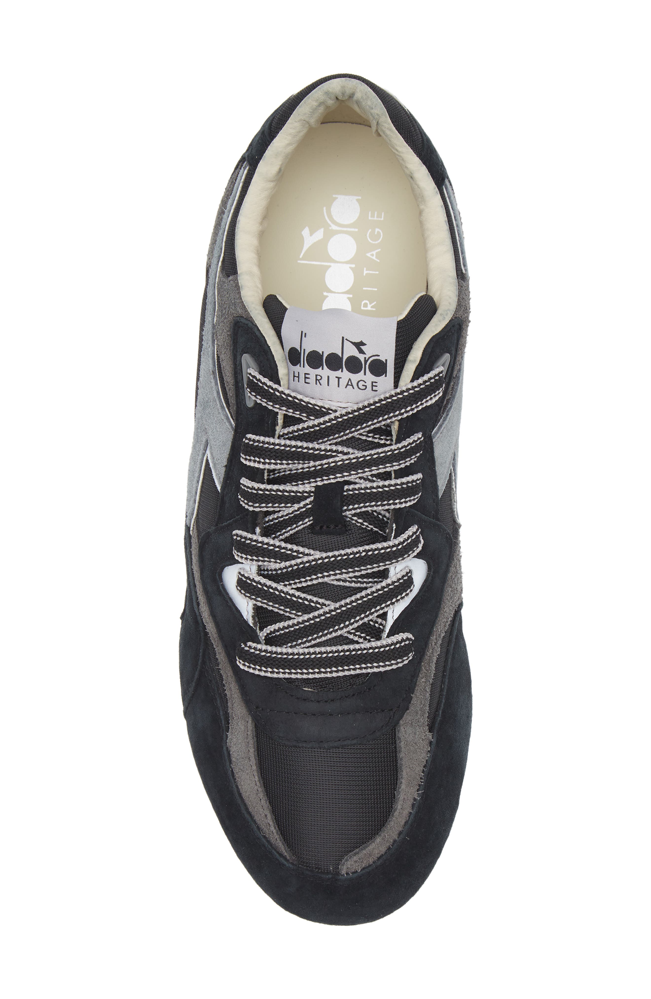 Diadora Equipe Revenge Used Sneaker, Alternate, color, Black