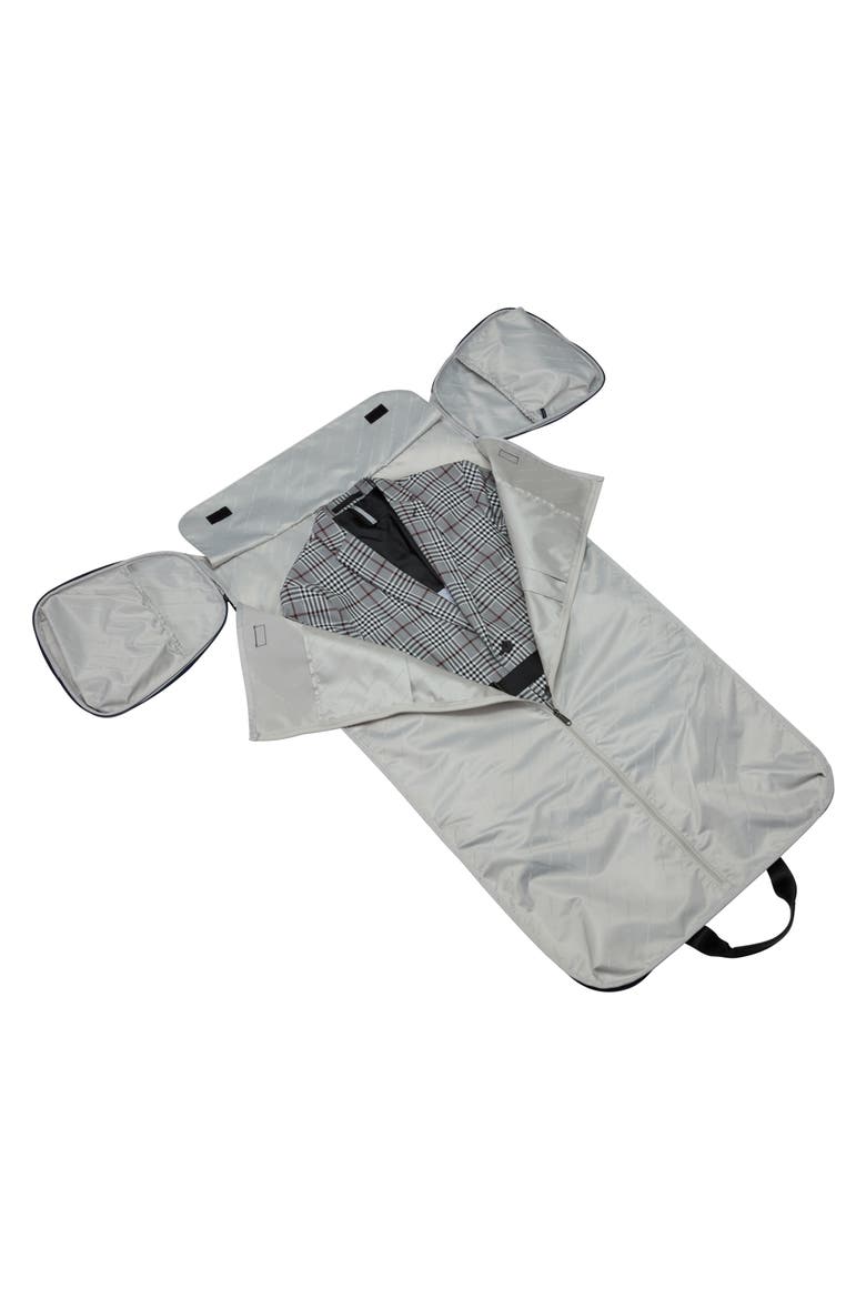 Signature 2.0 Garment Duffle Bag, Alternate, color, PEBBLE NAVY/PEBBLE BLACK
