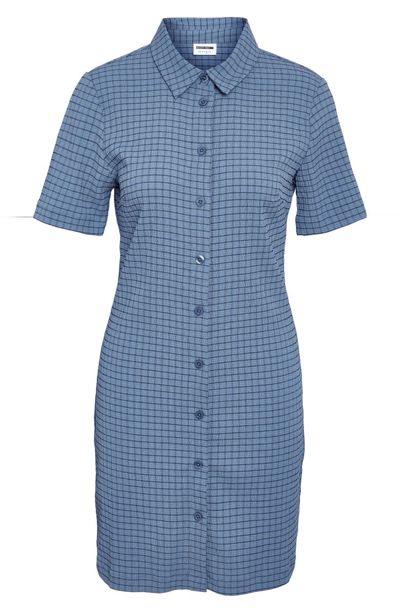 Noisy may Nanny Grid Shirtdress, Alternate, color, 