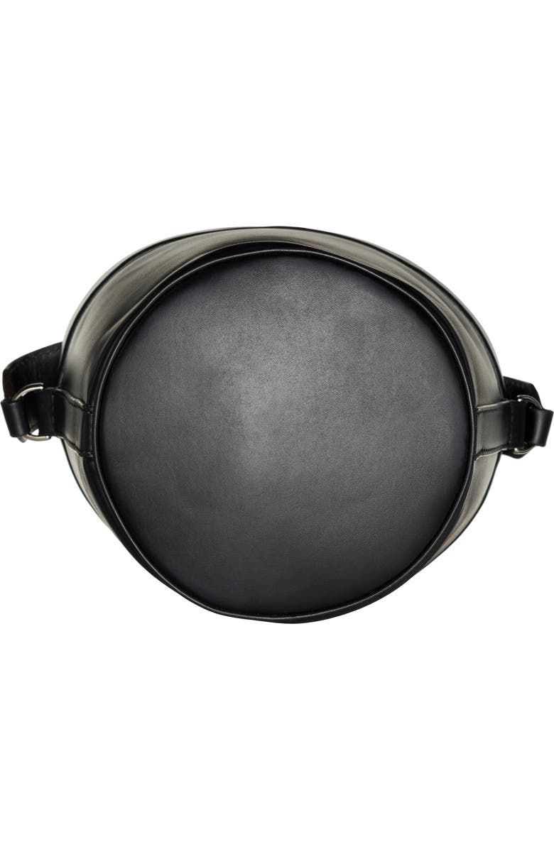 Moncler Seaux Seaux Leather Bucket Bag, Alternate, color,