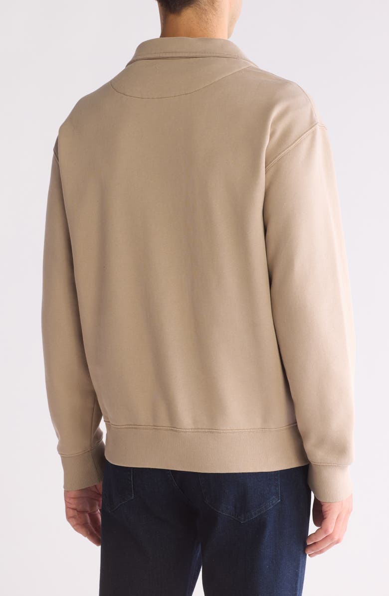 Rodd & Gunn Glen Eden Quarter-Zip Pullover Sweatshirt, Alternate, color, Sand