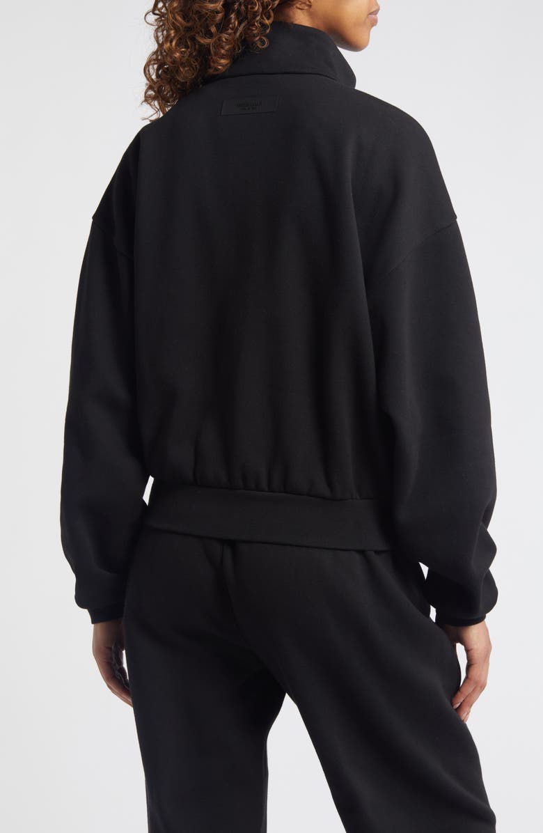 Fear of God Essentials Cotton Blend Zip-Up Jacket, Alternate, color, 