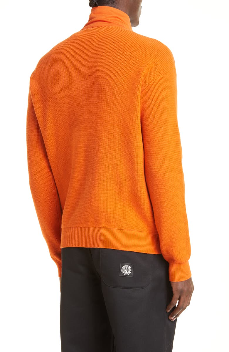Stone Island Mixed Knit Jacket, Alternate, color, 