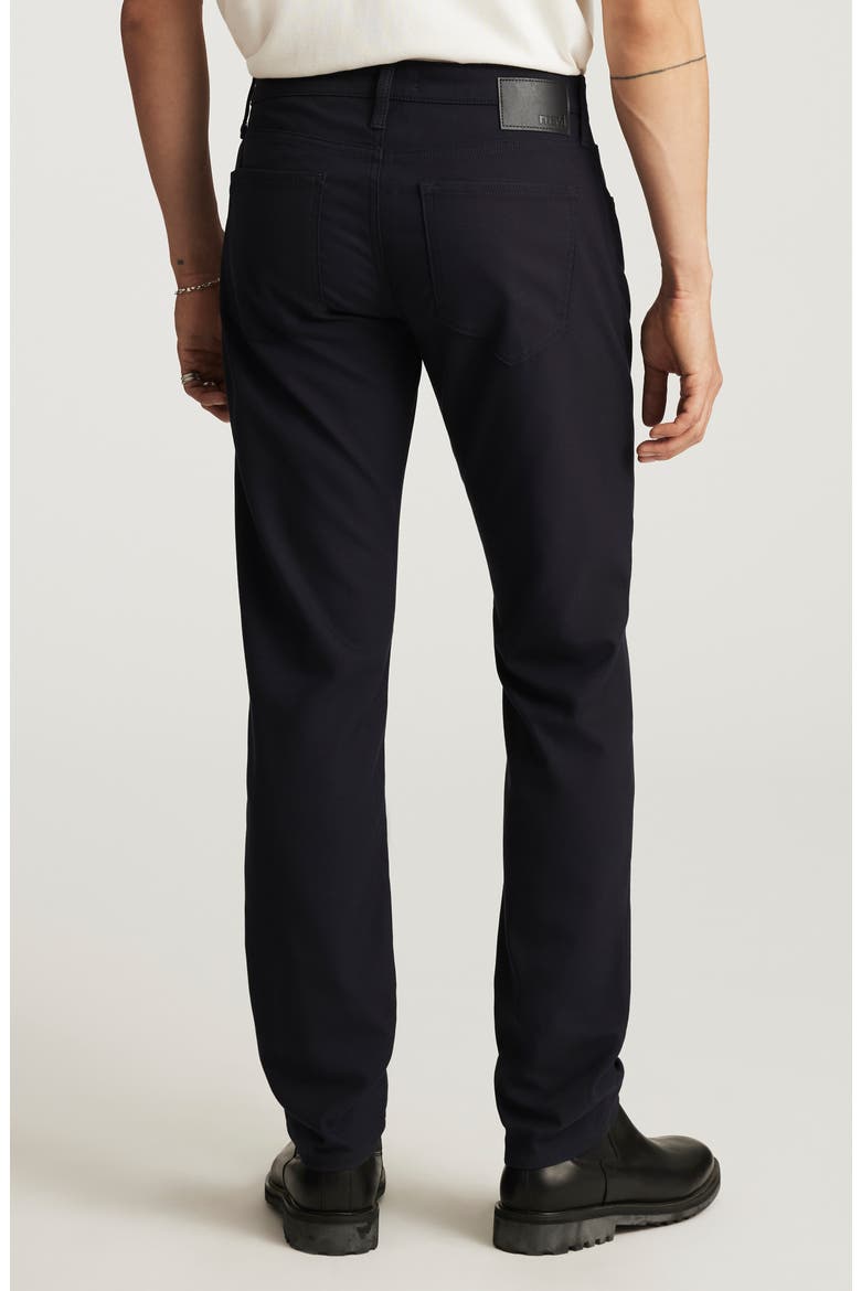 Marcus Slim Straight Leg Tweed Pants, Alternate, color, NAVY FEATHER TWEED