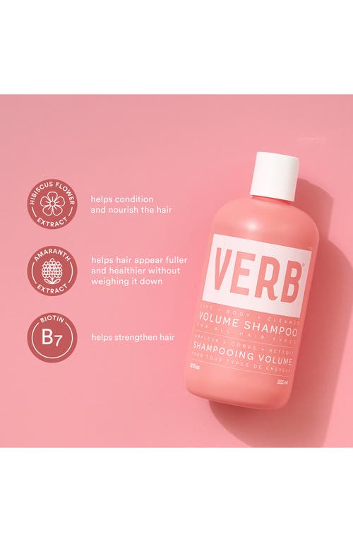 Verb Volume Shampoo 12 Oz. In No Color