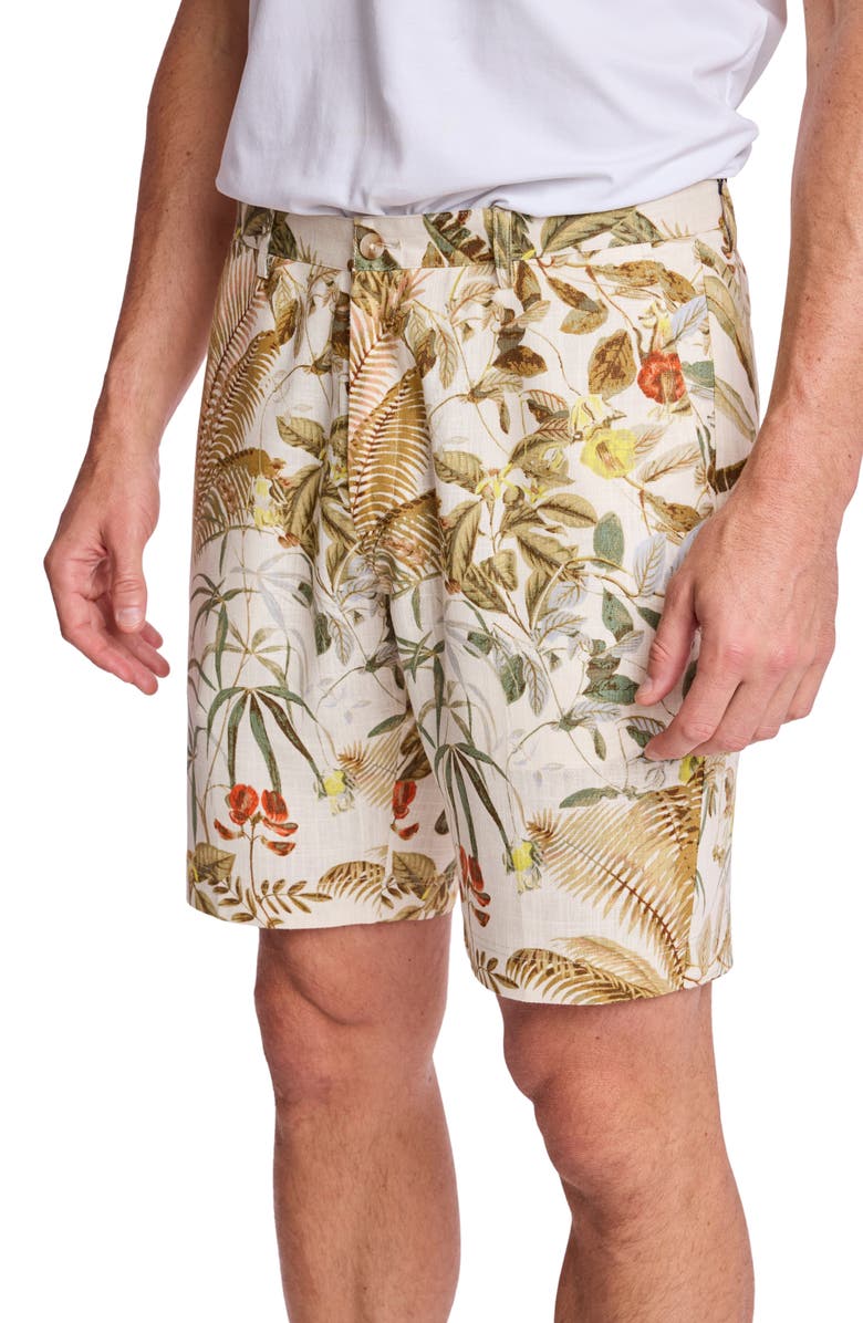 PAISLEY & GRAY Felix Slim Fit Shorts, Alternate, color, Palm Springs