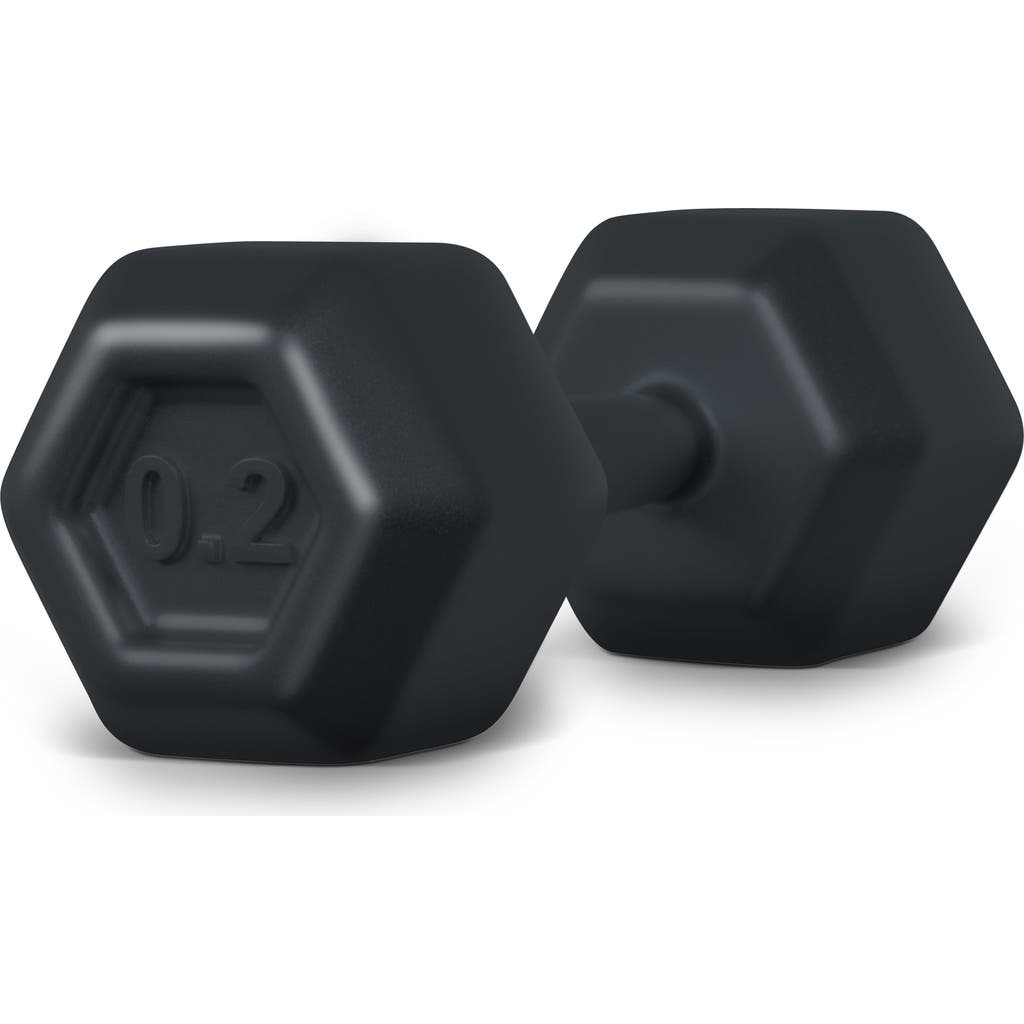 Fred & Friends Buff Baby Barbell Rattle in Black  product