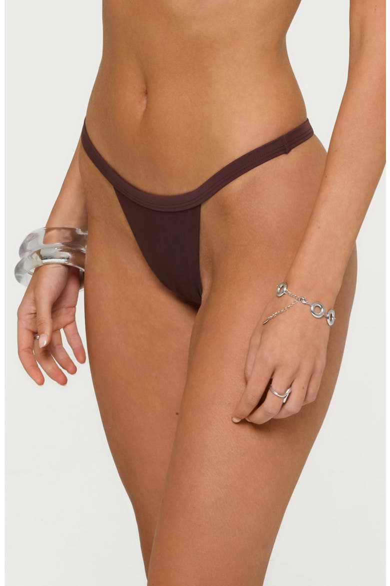 Zarai Bikini Bottoms, Alternate, color, BROWN