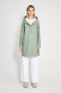 Stutterheim Mosebacke Hooded Long Sleeve Raincoat