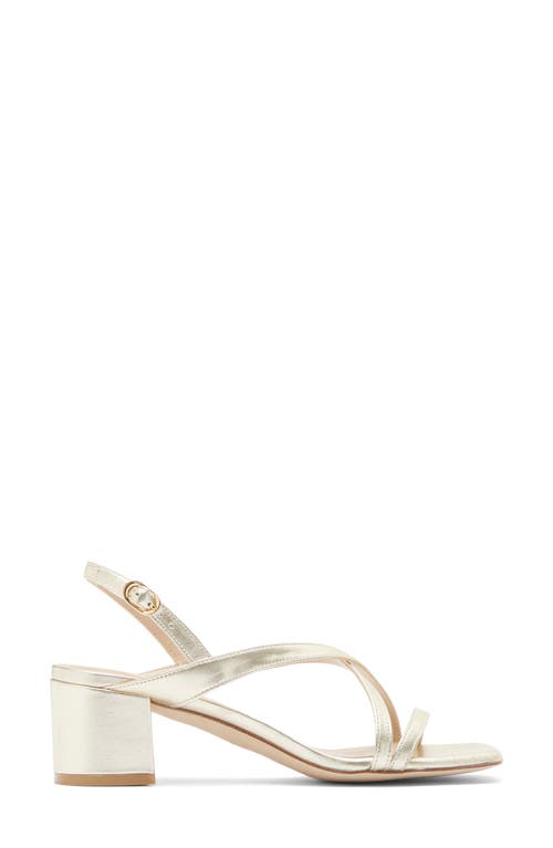 STUART WEITZMAN STUART WEITZMAN OASIS 50 BLOCK HEEL SANDAL