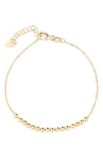 Argento Vivo Ball Line Bracelet