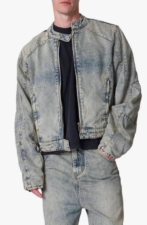 Moto Denim Jacket