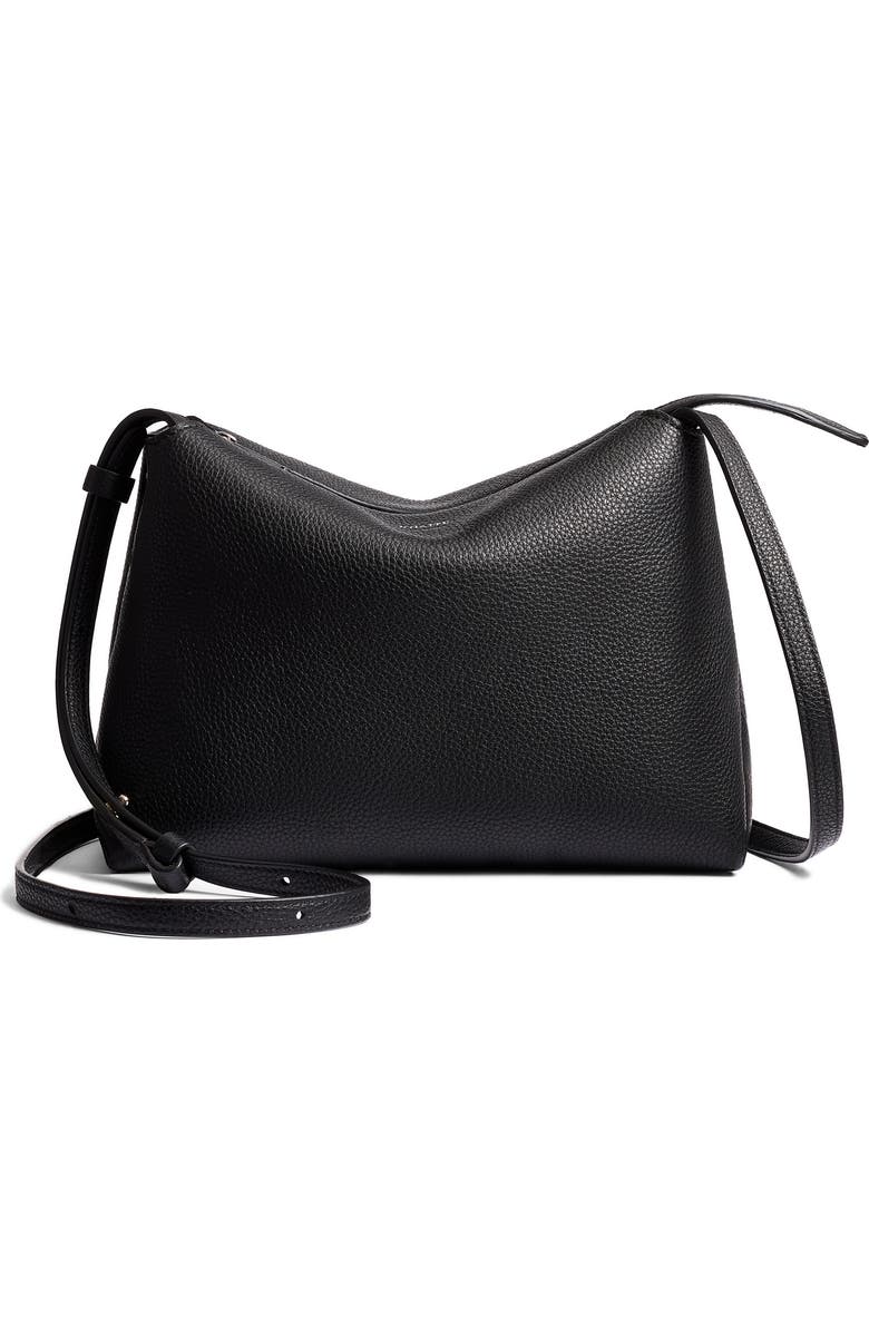 Khaite Medium Lina Leather Crossbody Bag, Main, color,