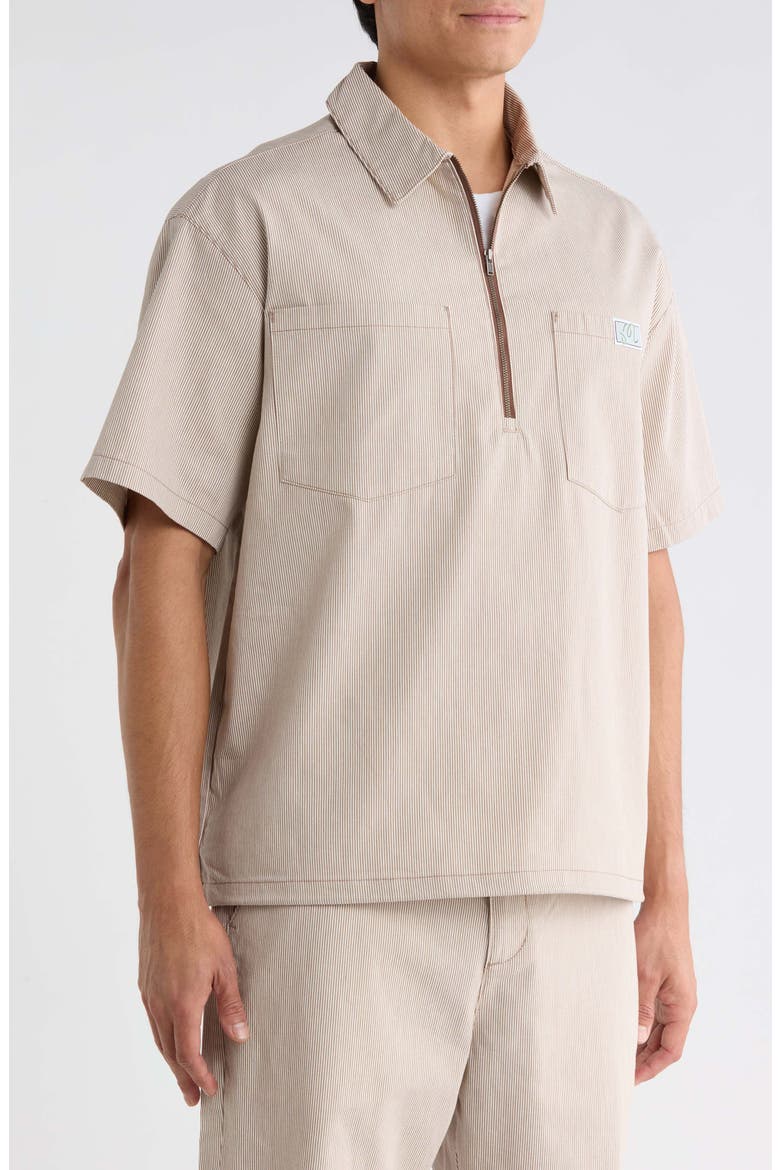 Hickory Cotton Blend Pullover, Alternate, color, HICKORY BROWN STRIPE