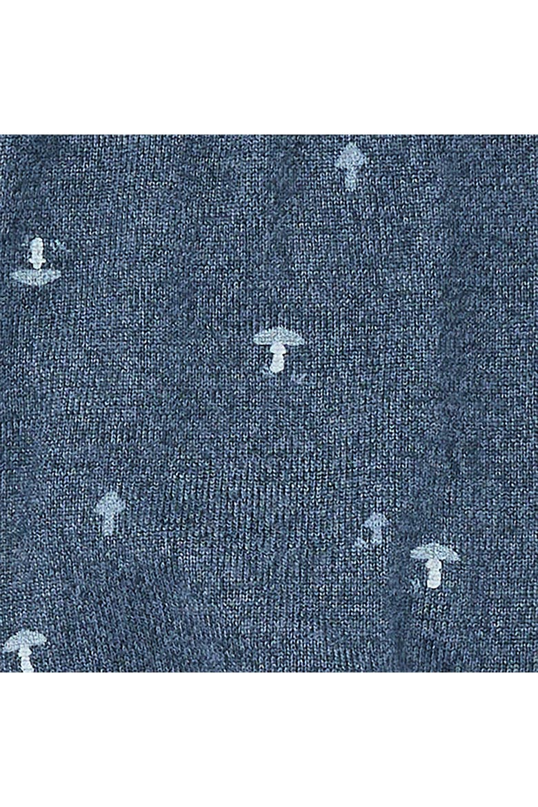 Brushed Hacci Top And Pant Set (baby), Alternate, color, Navy Mushroom