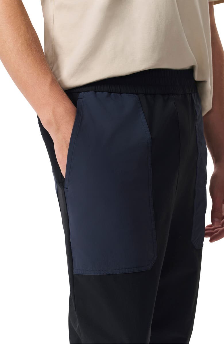 rag & bone Robert Pursuit Utility Joggers, Alternate, color, Jet Black