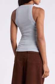 James Perse Cutaway Rib Tank
