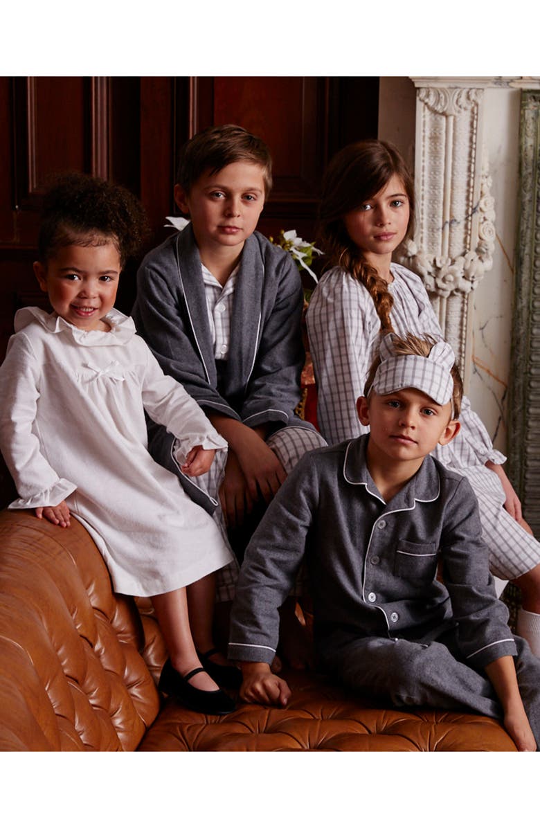 Petite Plume Kids' Scarlett Flannel Nightgown, Alternate, color, 