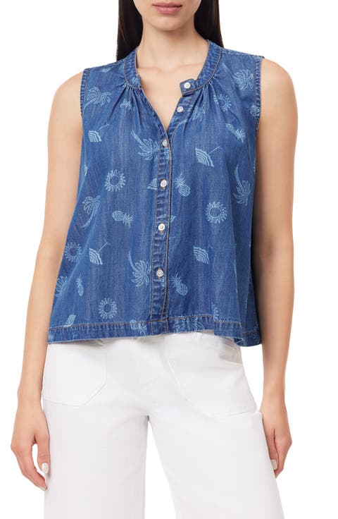 Easy Button Down Tank