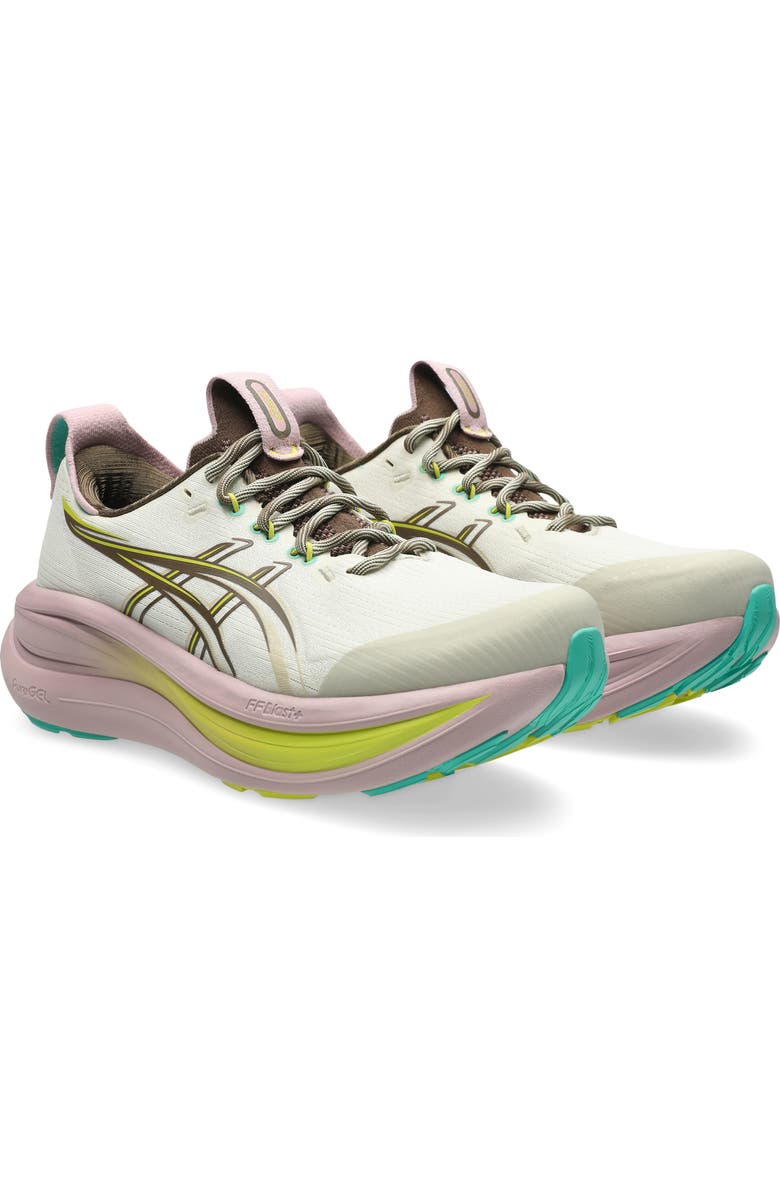 ASICS<sup>®</sup> GEL-NIMBUS<sup>®</sup> 28 Running Shoe, Main, color, Light Dust/ Clay Canyon