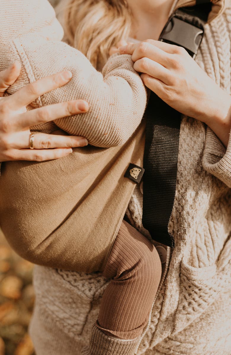 WILDRIDE Cotton & Linen Toddler Carrier, Alternate, color, Camel