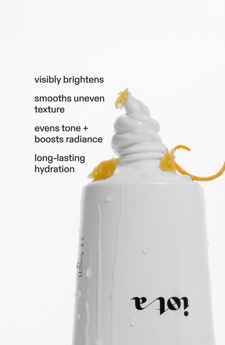 Iota Mandarin & Bergamot Brightening Body Lotion, Alternate, color, White
