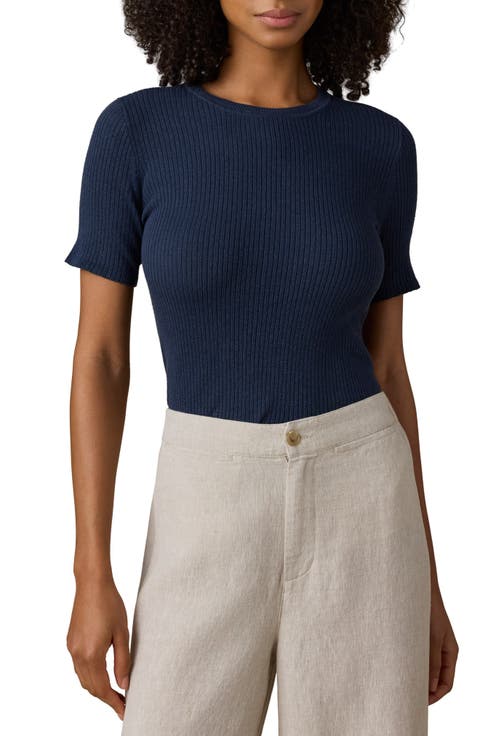 Miramar Linen & Cotton T-Shirt