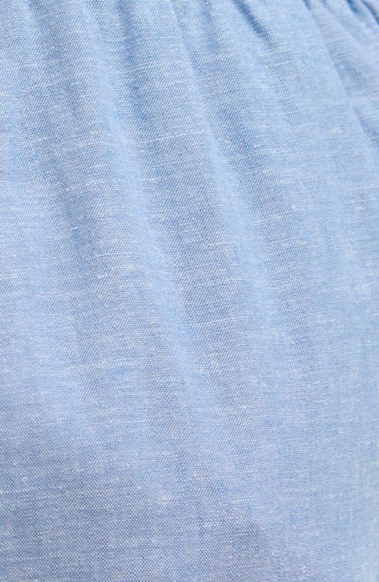 Barbour Josie Linen & Cotton Pants, Alternate, color, Light Chambray