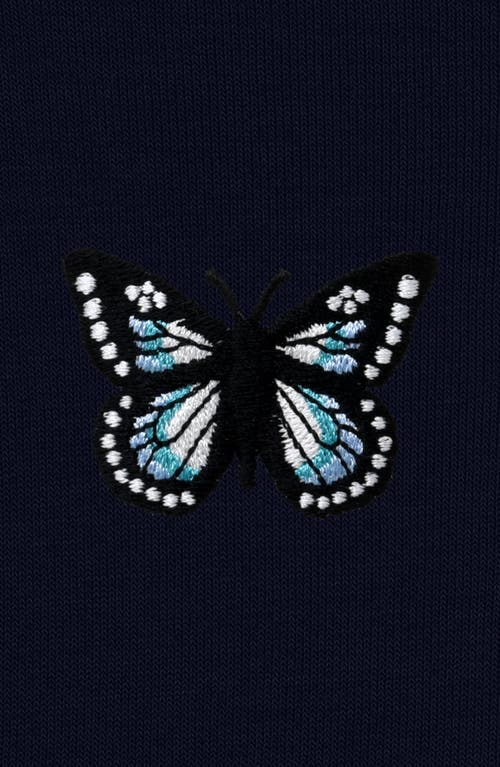 DALIX DALIX BUTTERFLY CROPPED HOODIE 