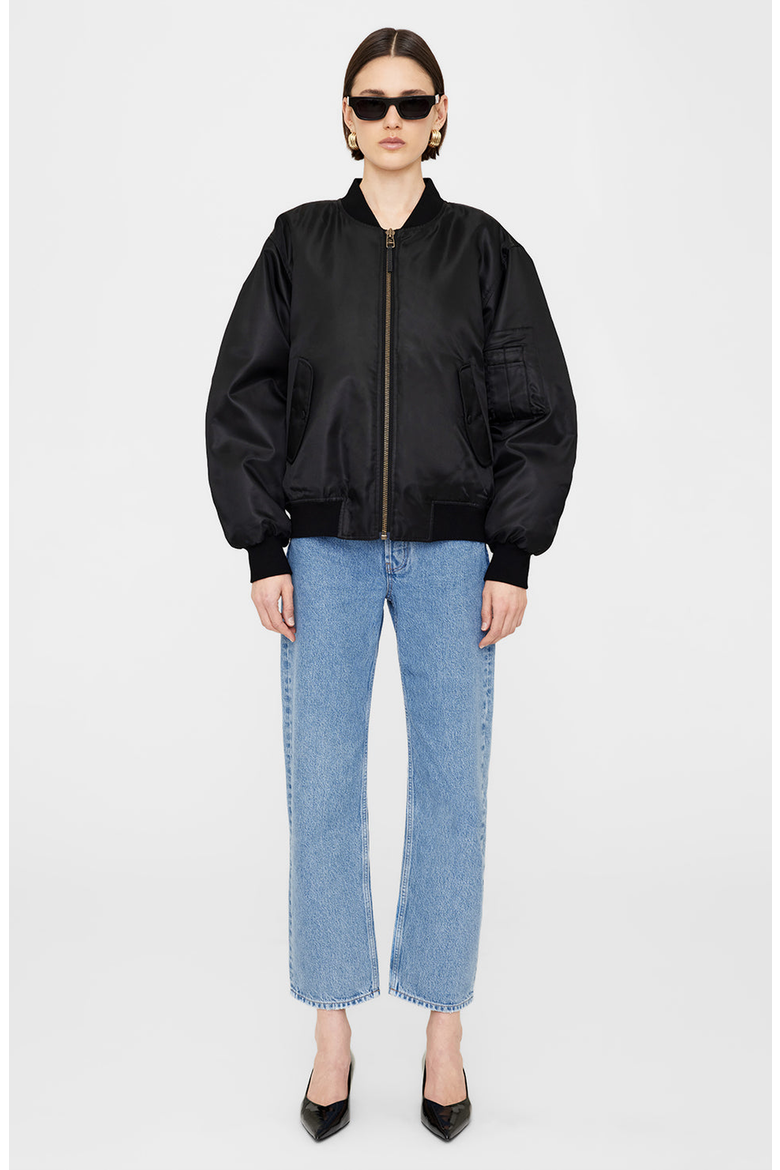 Leon Bomber, Alternate, color, Black