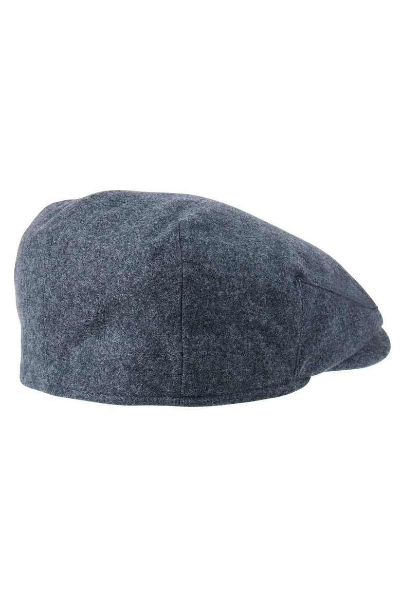 Brooks Brothers Wool Driving Cap, Alternate, color, Grey Flannel