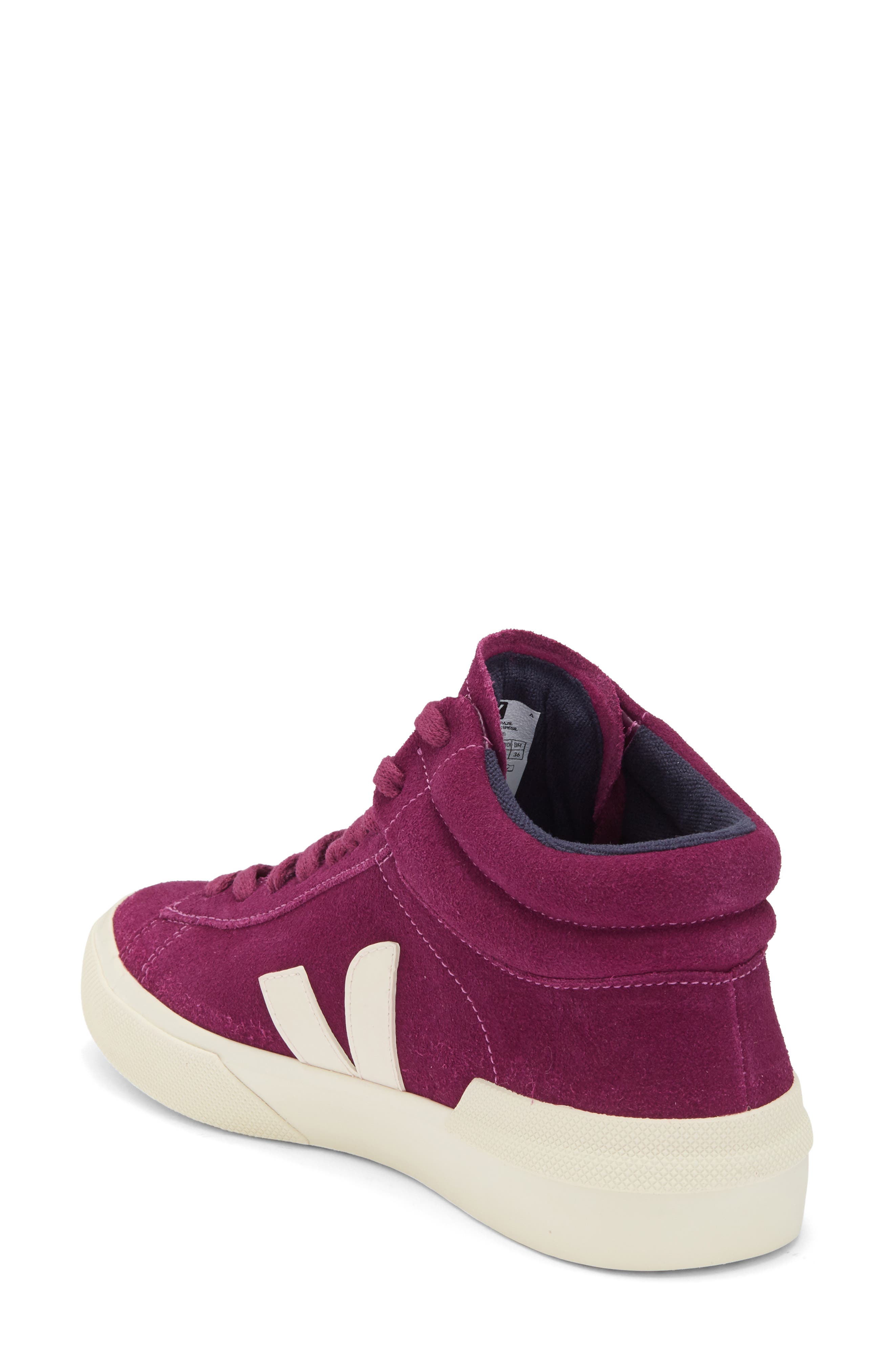 Minotaur High Top Sneaker, Alternate, color, MAGENTA/ PIERRE