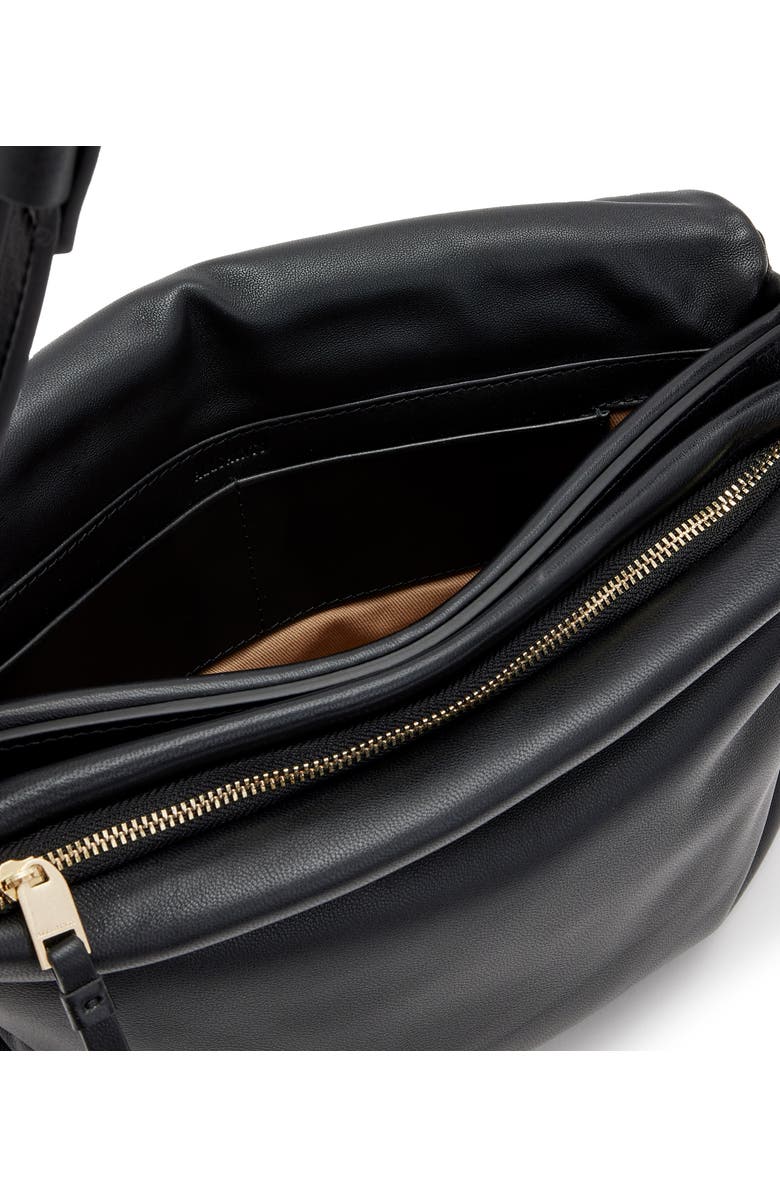 AllSaints Vittoria Quilted Leather Shoulder Bag, Alternate, color,