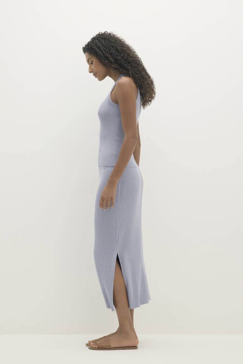 Naked Cashmere Aubrie Midi Skirt In Blue