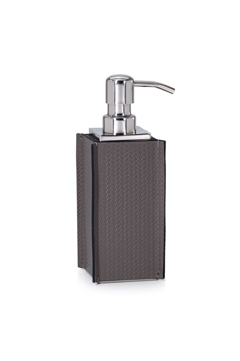 Piega Braid Gray Pump Dispenser, Main, color, GREY