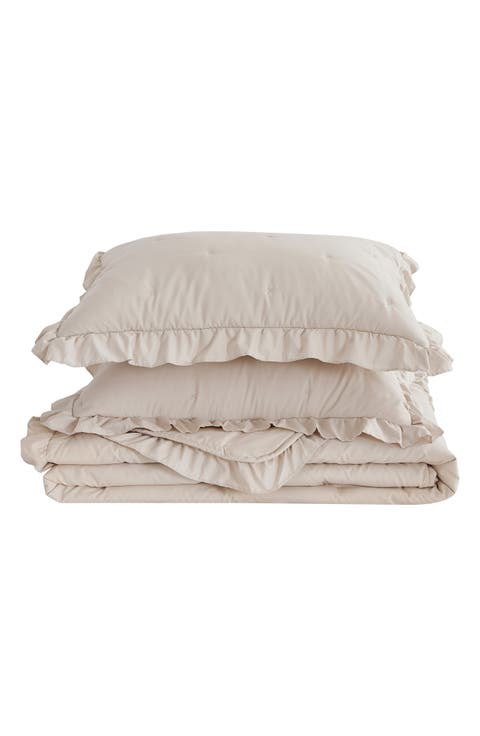 Ruffle Quilt Set